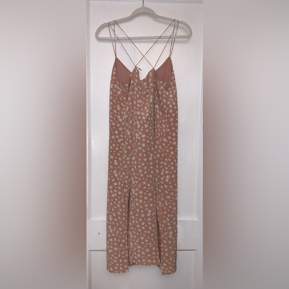 NWOT Madewell Silk Cami Slip Dress in Star Shower - Picture 4 of 8